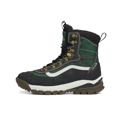 Arthur Longo x Vans Снег кикер Gore tex MTE 3 Высокий Топ Уличная обувь Унисекс Черный Зеленый