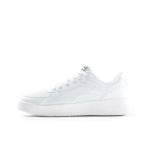 LiNing Wei Wu PRO Slip-resistant Abrasion-resistant Lightweight Low-Top Skateboarding Shoes Men's White LiNing Wei Wu PRO Противоскользящие Износостойкие Легкие Низкие Кроссовки для скейтбординга Мужские Белые