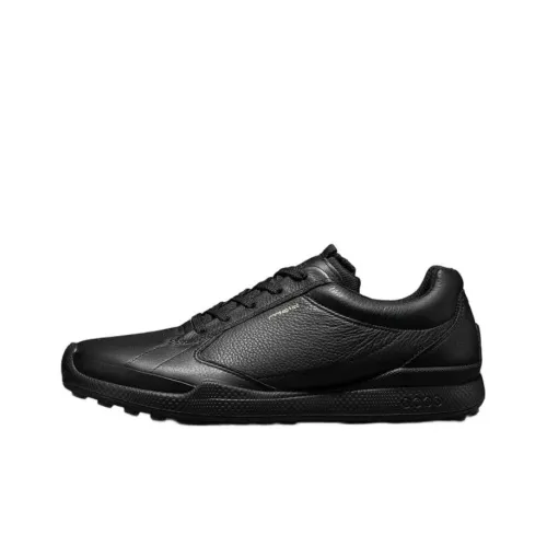 Ecco Golf Biom Hybrid Устойчивый к истиранию Низкий Топ Casual Мужской Черный