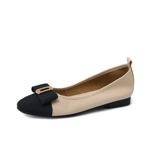 CAMEIDO Женские повседневные туфли Low Top Абрикосовые Женские
