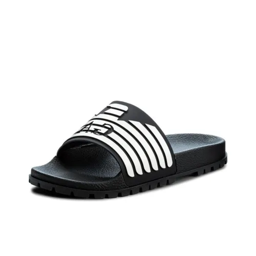 EMPORIO ARMANI Слипоны Мужской Белый Черный