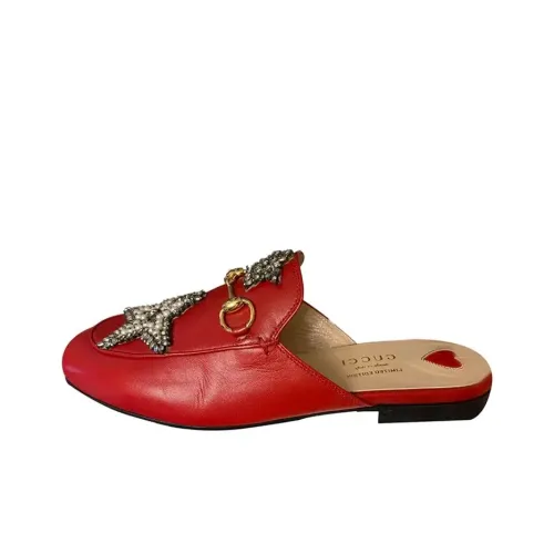 GUCCI Домашние тапочки Женские Red