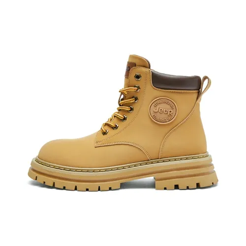 JEEP Короткий Мартин Boot Женские Earth Желтый
