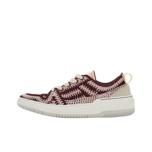 Ferragamo Низкие кроссовки для скейтбординга женские красные розовые