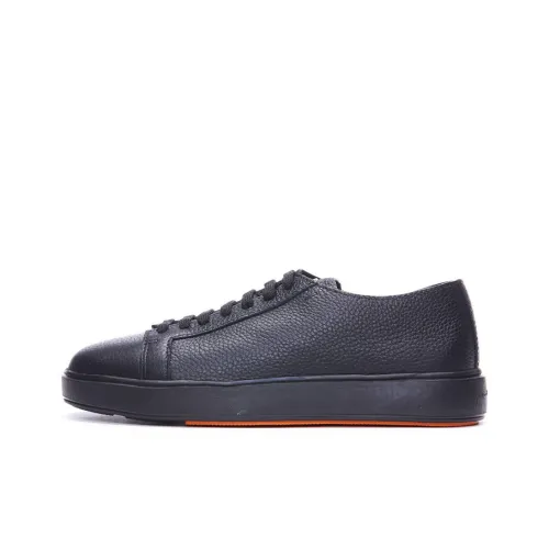 Santoni Скейтборд Кроссовки Низкие Черные Мужские