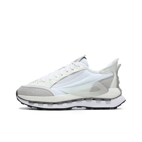 FILA KM Low Топ Кэжуал Женский Белый Серый