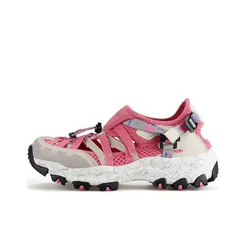 HUMTTO Спортивные сандалии женские персиково-красный бежевый