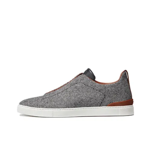 Ermenegildo Zegna Triple Stitch Скейтборд Кроссовки Низ Мужские
