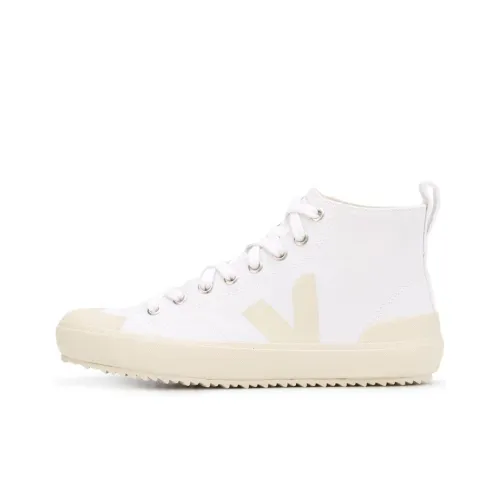 VEJA Nova High Топ Стильные Скейтбординги Унисекс Белый