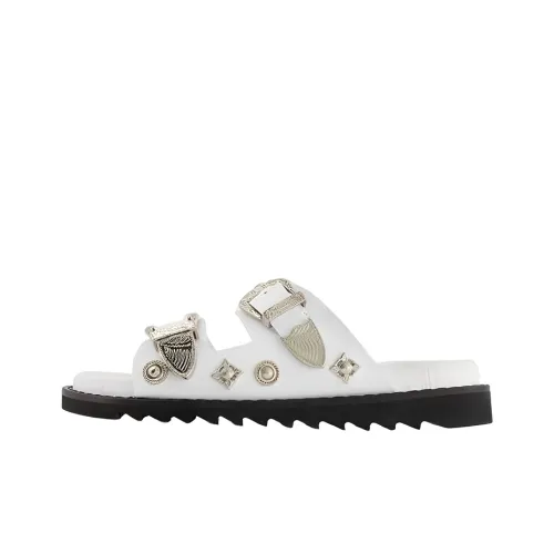 Toga Pulla Слипоны Женские Белые