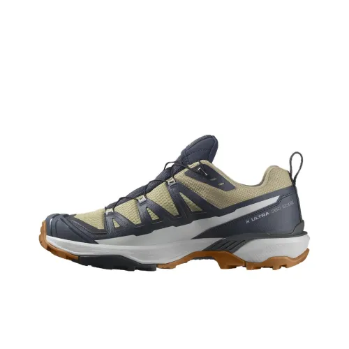 SALOMON X ULTRA 360 Амортизаторы Slip-resistant Низкий Топ Альпинистская Обувь Мужская Зеленая Черная и Серая
