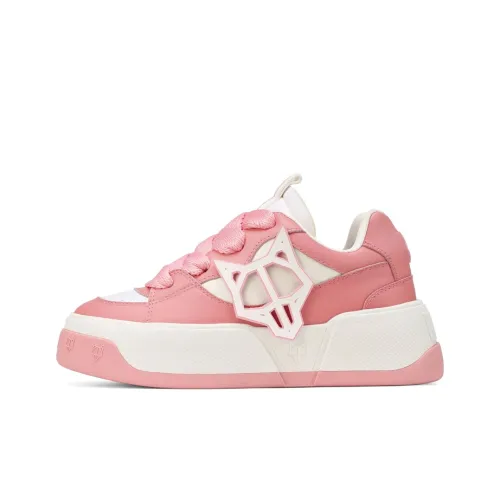 Naked Wolfe Городской Стильный Скейтбординг Женские Розовый