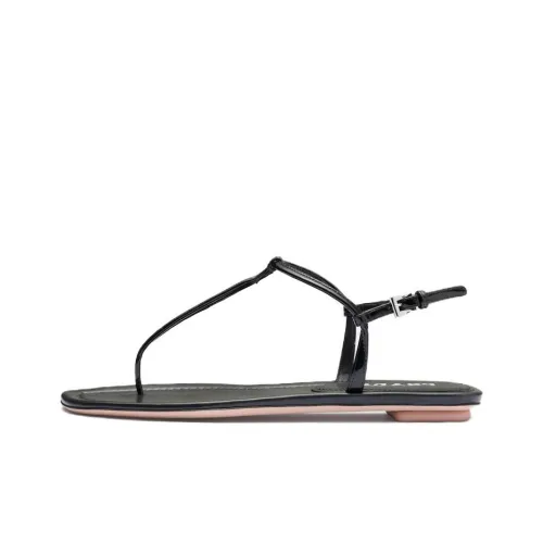 PRADA One Ремешок Сандалии Женские Черные