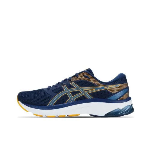 Asics Gel Sparta Gel Sparta Gel Sparta Износостойкий Дышащий Низкий Топ Беговые кроссовки Синий Желтый