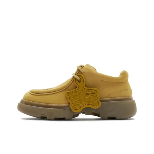 Burberry Creeper Лоферы Женские Желто-коричневый