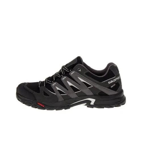 Salomon X Ultra 3 Устойчивый к истиранию Низкий Топ Альпинизм Походная обувь Мужская Черная