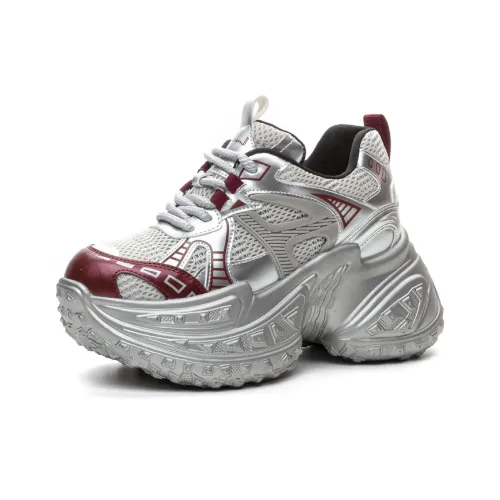 Стук для обуви Floral Language Низкий Топ Толстая подошва Женская