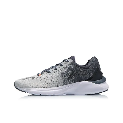 Лайнер YunQue Дышащий Низкий Топ Беговые Кроссовки Мужские Серый Белый