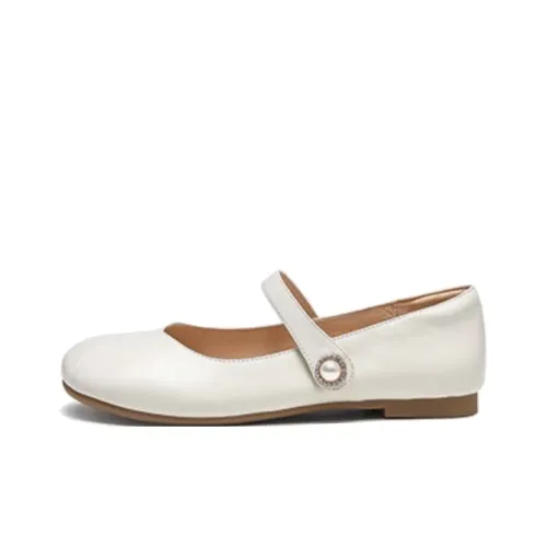 CAMEL Квадратный каблук Туфли Мэри Джейн Женские