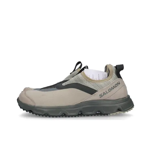 SALOMON Rx Moc 3,0 Амортизаторы Slip-resistant устойчивые к истиранию Низкий топ Беговые кроссовки Унисекс Лесной мшистый Серый