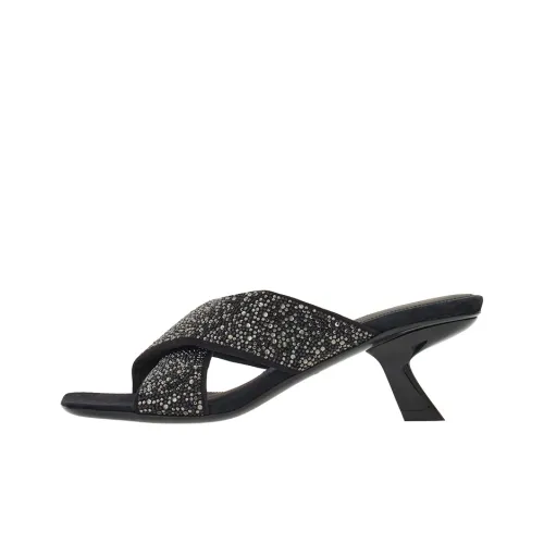 Ferragamo Слипоны Женские Черные