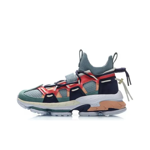 Лайнер Counterflow Traceability Коллекция Non Slip Lightweight MID Топ Casual Спортивная обувь Мужская Синий Зеленый