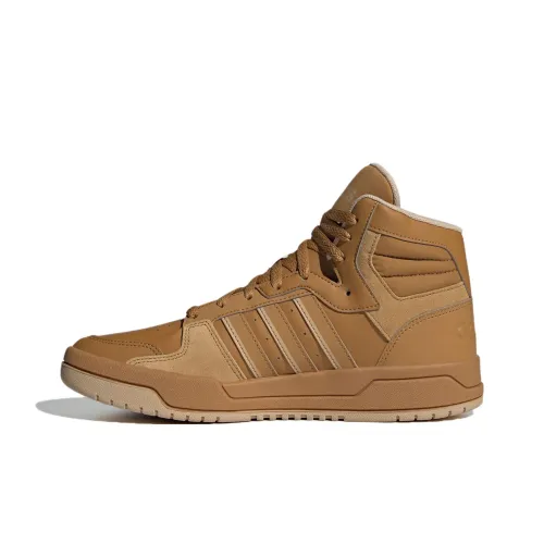 Adidas Neo ENTRAP Скейтборд Кроссовки MID Топ Земляной Тон Унисекс