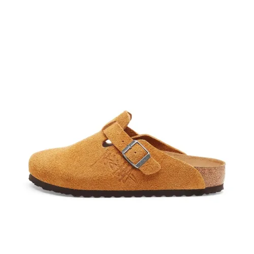Биркенсток Бостон EVA Антибактериальный Массаж Домашние тапочки Унисекс Карамель