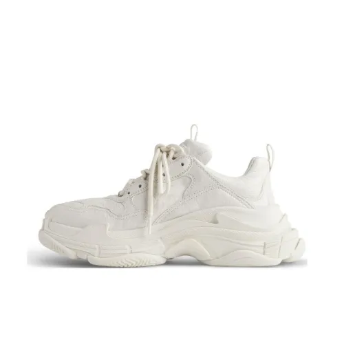 Balenciaga Triple S массивные кроссовки Low Top Белые Женские