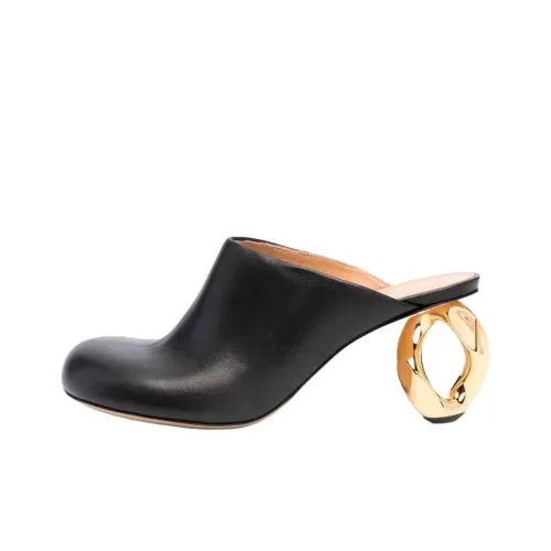 JW Anderson Домашние тапочки Женские Черные