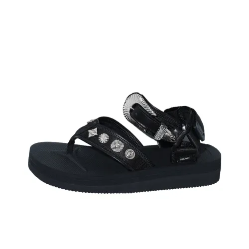 TOGA x Suicoke Stylish Sandals Men's Black