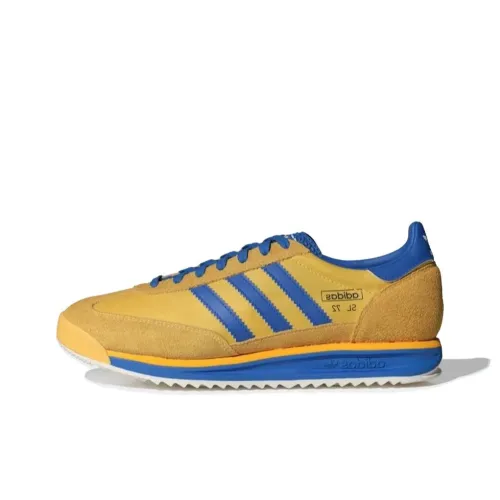 Adidas Originals SL 72 RS Беговые кроссовки Низкий Топ Желтый Унисекс