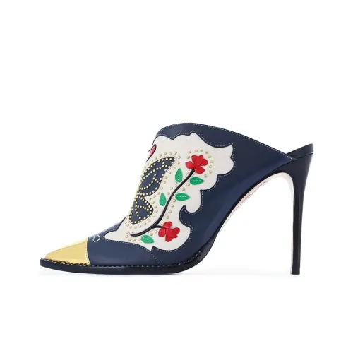 SOPHIA WEBSTER Высокие каблуки 10 см Женские Синий