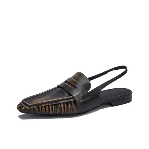 Cotemp V Loafer Повседневная обувь Женская Черный Руб Коричневый