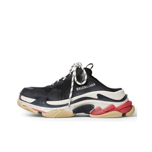 Balenciaga Triple S Стильный Сандал Мужской Черный
