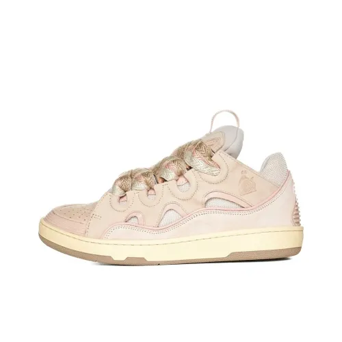 Lanvin Низкие кроссовки для скейтбординга женские розовые