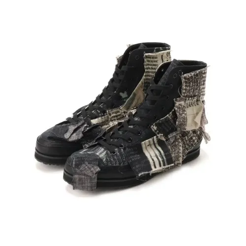 Yohji Yamamoto High Top Canvas Shoes Men's