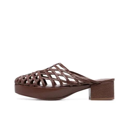 By Far Домашние тапочки Женские Коричневый