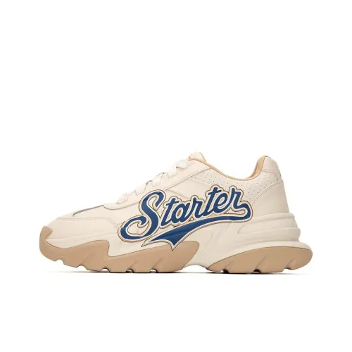 STARTER Противоскользящий Износостойкий Дышащий Легкий Низкий Топ Casual Мужской Белый Умбра
