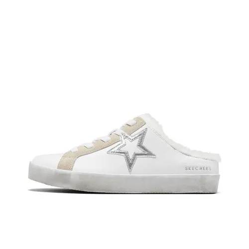 Skechers DIAMOND STARZ Низкие Кроссовки для скейтбординга Женские Белые