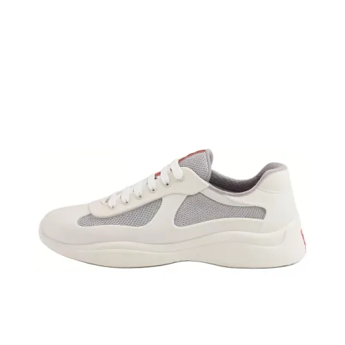 PRADA Низкий топ Повседневная обувь Унисекс Бежевый