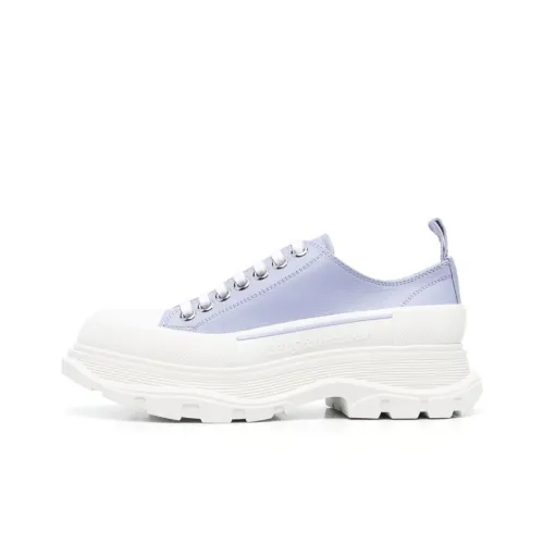 Alexander McQueen Tread Slick Low Топ Обувь на платформе Женская Светло-фиолетовая