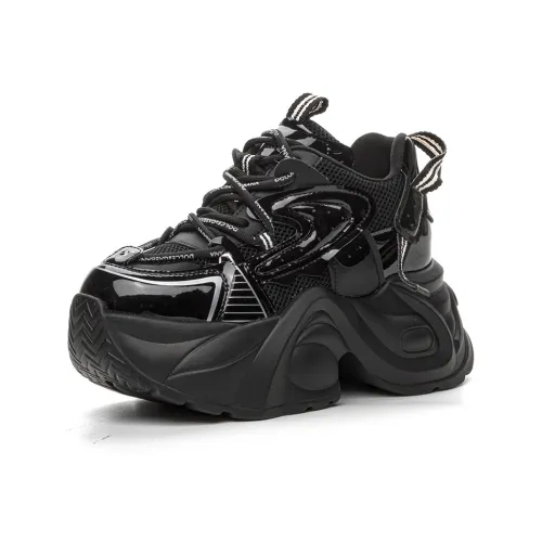 Стулья для обуви Floral Language Легкий визуально увеличивает рост Низкий топ Толстая подошва Кроссовки Женские