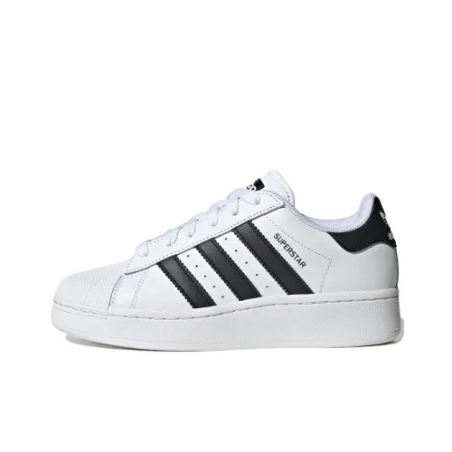 Adidas Originals SUPERSTAR XLG Скейтборд Кроссовки Низкие Белые Черные Женские