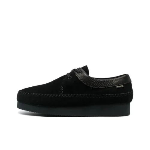 Clarks Повседневные кожаные туфли низкие, черные, мужские