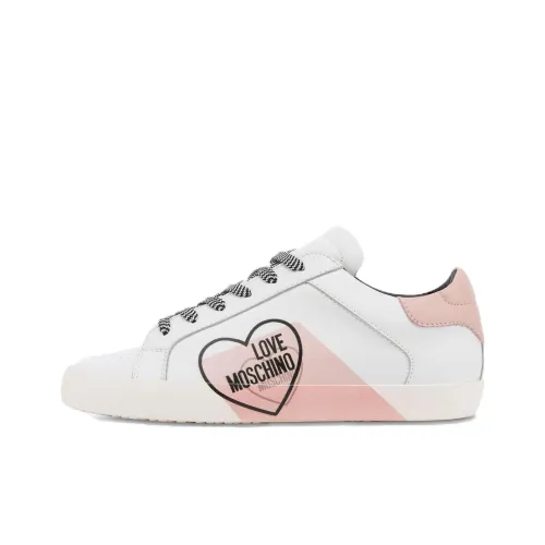 LOVE MOSCHINO Скейтборд Кроссовки Низкие Белые Женские