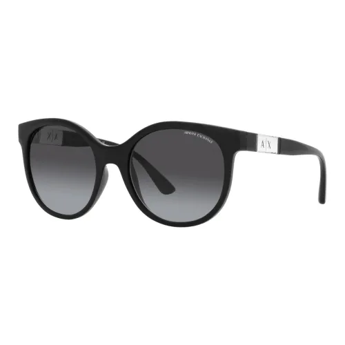 ARMANI EXCHANGEAE Пластик OVAL SUNGLASSES Женские Черный