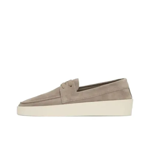 Fear Of God Скейтборд Кроссовки Низкие Топ Серый Коричневый Мужской