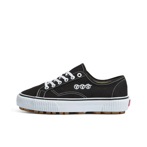 Vans Delridge SF Low Скейтборд Кроссовки Унисекс Черный Белый