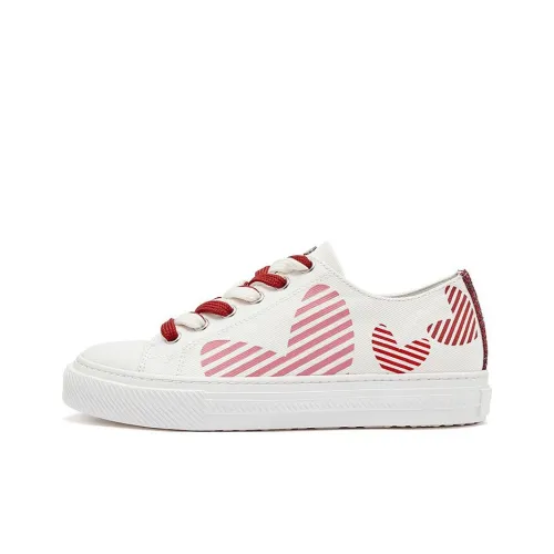 Stuart Weitzman SW Low Топ Кроссовки для скейтбординга Женские Белые